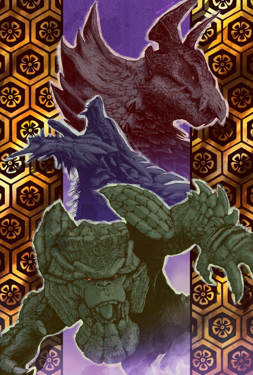 nero_mxm's tweet photo. Three Emperors

Sadly I didn't make it in time for the #Sunbreak anniversary, but I put a ton of work into this piece 🙂
#MonsterHunter https://t.co/zlLZchB94U