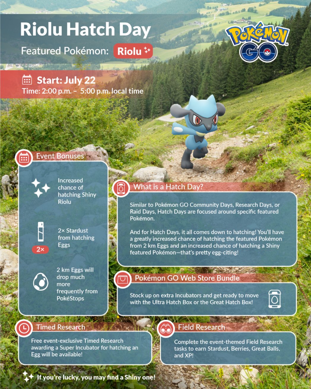 Massively on the Go: Pokemon Go's July events have mostly leaked already