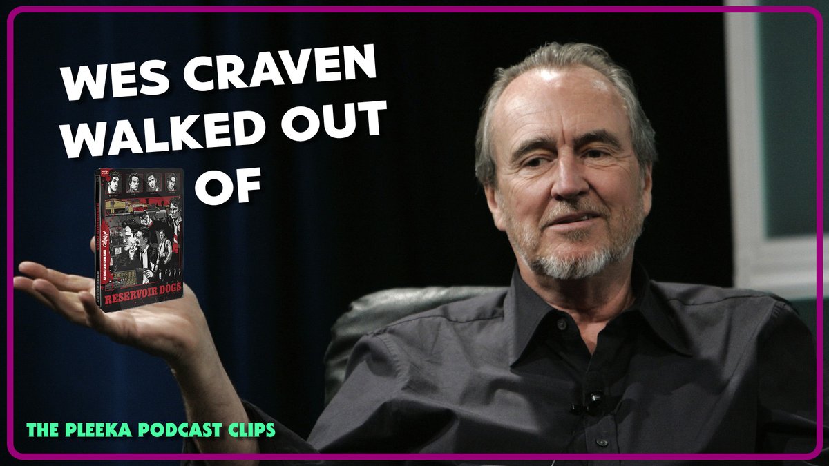 PleekaPodcast's tweet photo. Wes Craven Walked Out Of Reservoir Dogs? #pleeka #wesanderson #Quentintarantino 
https://t.co/B6NsOHeZhp https://t.co/CuP1QC07c4