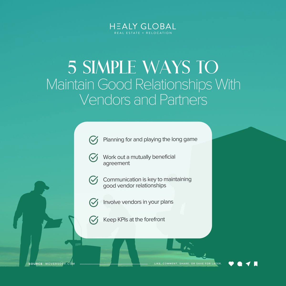 HealyGlobal's tweet photo. Keeping great connections with your vendors is critical, as they can become a good resource in the future. Learn how to maintain reputable relationships with your vendors and partners. 🌎

#goglobal #healyglobal #rogershealy #vendors https://t.co/Qs6IxUFggL