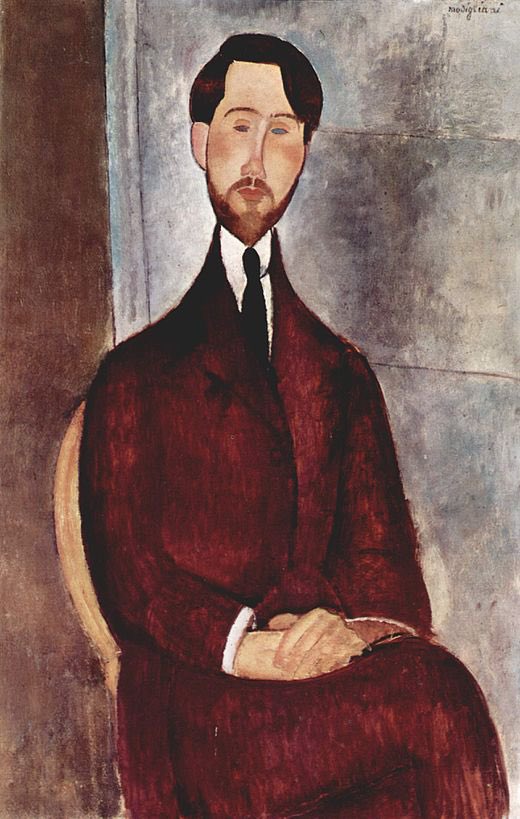PLInst_Paris's tweet photo. #OTD en 1884 est né Amedeo #Modigliani. Connaissez-vous Leopold #Zborowski ? Grand marchand parisien d'art moderne, grand ami d'Amedeo Modigliani, il organise ses expositions, et son domicile sert souvent d'atelier à l'artiste. https://t.co/68diog8Bbv