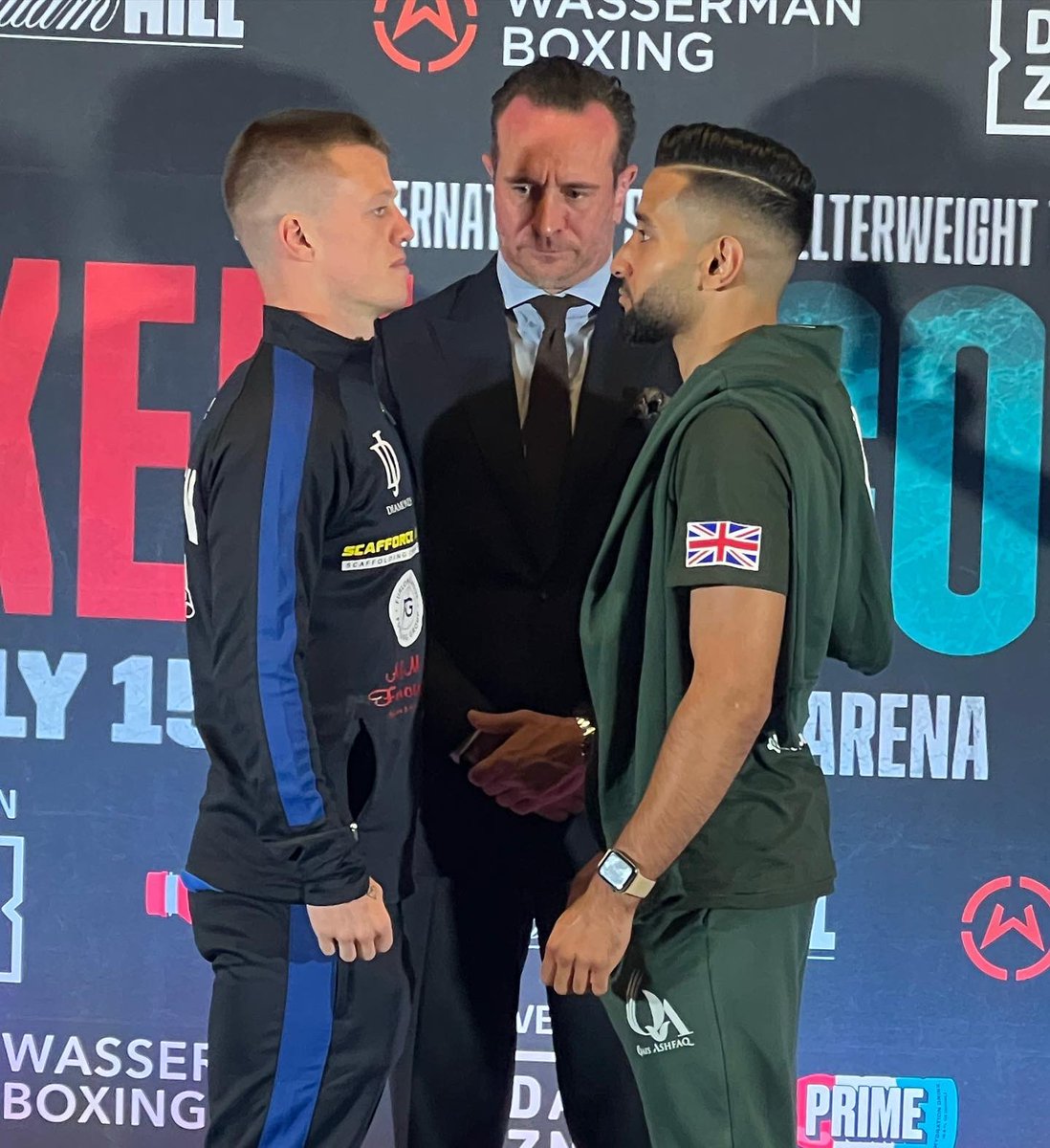 Qais_Ashfaq's tweet photo. Press Conference! 📸
-
Ashfaq Vs Dillon🥊
Super Featherweight British Title 🇬🇧
July 15th 🗓️
Newcastle @vertumotors 🏟️
Live on @daznboxing 📺
-
#TeamAshfaq
@beardsgym
@letsgomanagement
@wassermanboxing
@sauerlandbros
-
-
-
-
-
#boxing #britishtitle #live #dazn #inshaaallah https://t.co/yB5CljJrwM