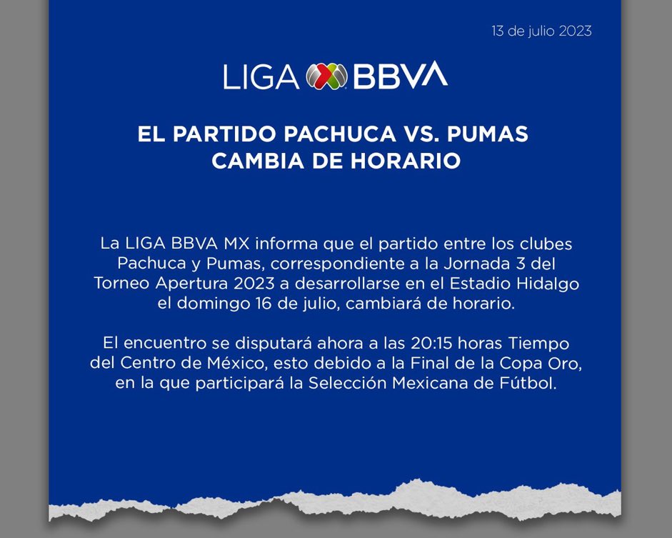 soloBunker's tweet photo. 🚨🚨Cambio de horario para el partido de @PumasMX ante @Tuzos 🚨🚨

#bunkerdeportivo https://t.co/VstqDAQIJ6