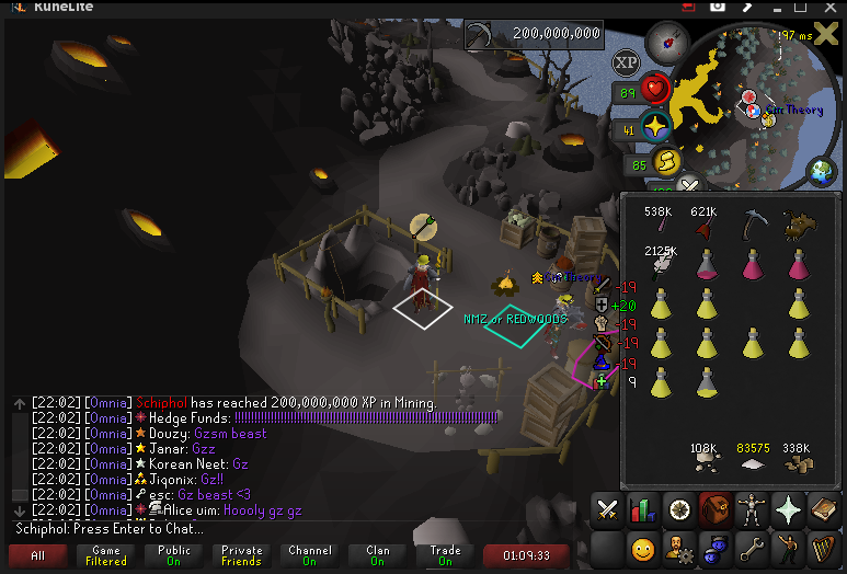 200M mining