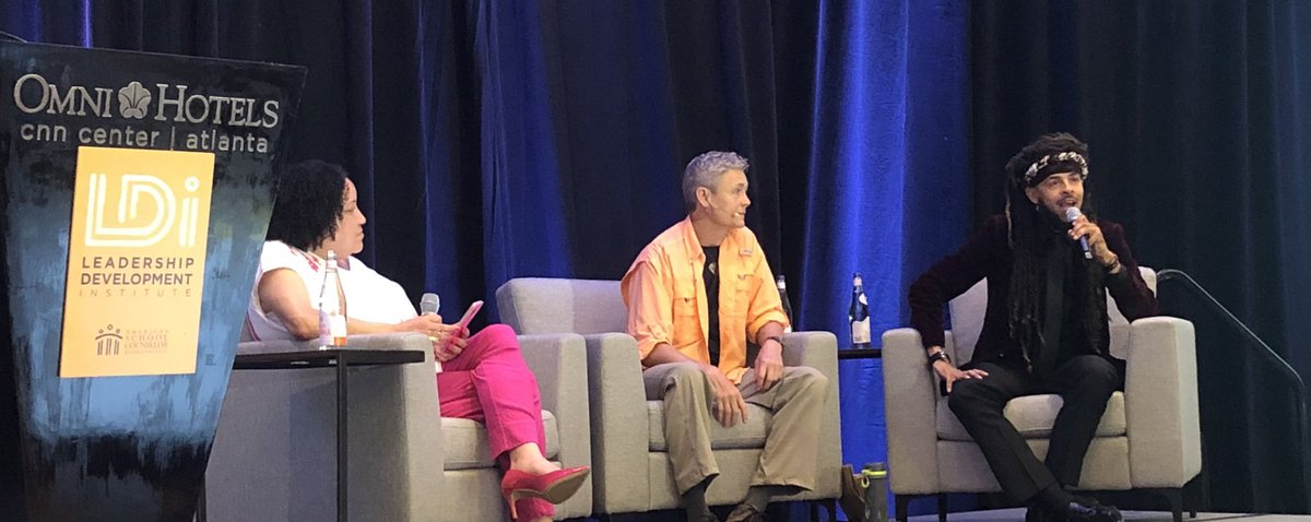 “You have to exude what you want others to experience.” ~ words to live by for school counselors from <a href="/Dee1music/">Dee-1</a> #ASCA23 <a href="/ASCAtweets/">ASCA</a> #ascaLDI23 #schoolcounseling