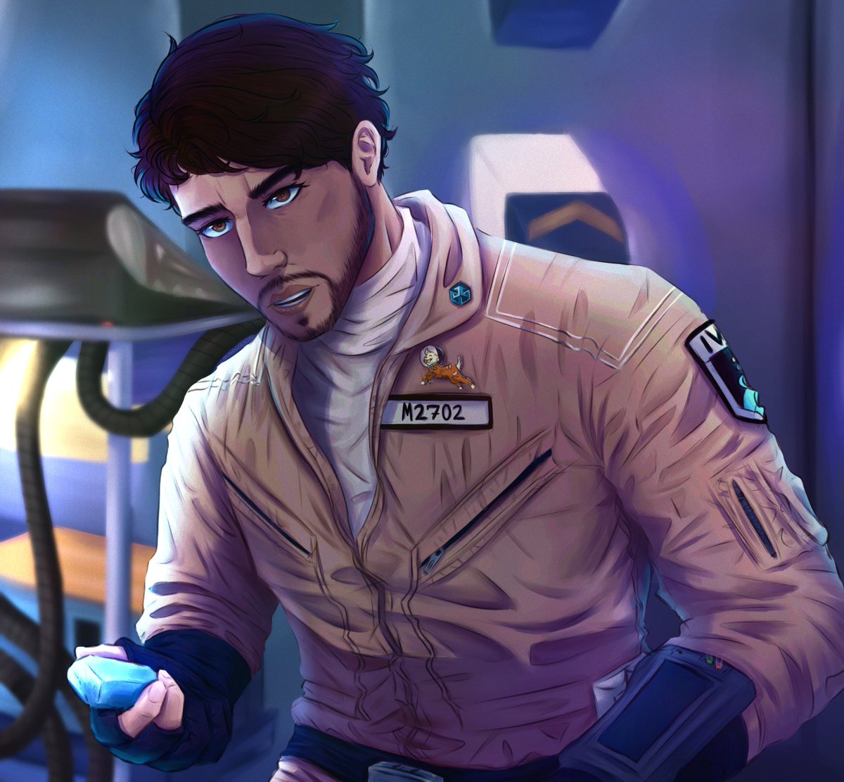 Finally watched 'In Space with Markiplier' and it was incredible ;0; 🩵 I had to draw one of my favorite scenes!
#markiplier #inspacewithmarkiplier