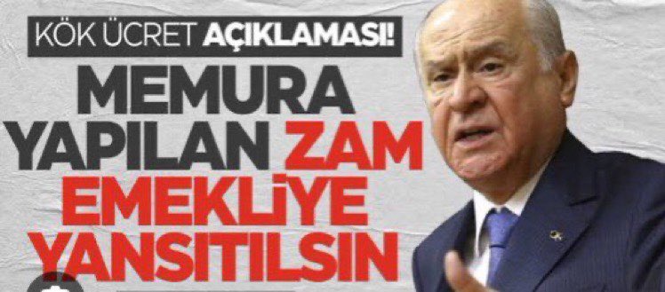 Yarından itibaren emeklileri yerel seçimlerde nereye oy vermeleri konusunda bilinclendirme çalışmaları yapmaya başlayın <a href="/tued_1970/">TÜED - Türkiye Emekliler Derneği</a> kazım Ergün 

Türkiye Emekliler derneği 

Bu böyle olmayacak.  

Sayın <a href="/dbdevletbahceli/">Devlet Bahçeli</a> niye böyle oldu?
#EmekliAyağaKalkHakkınıAra
