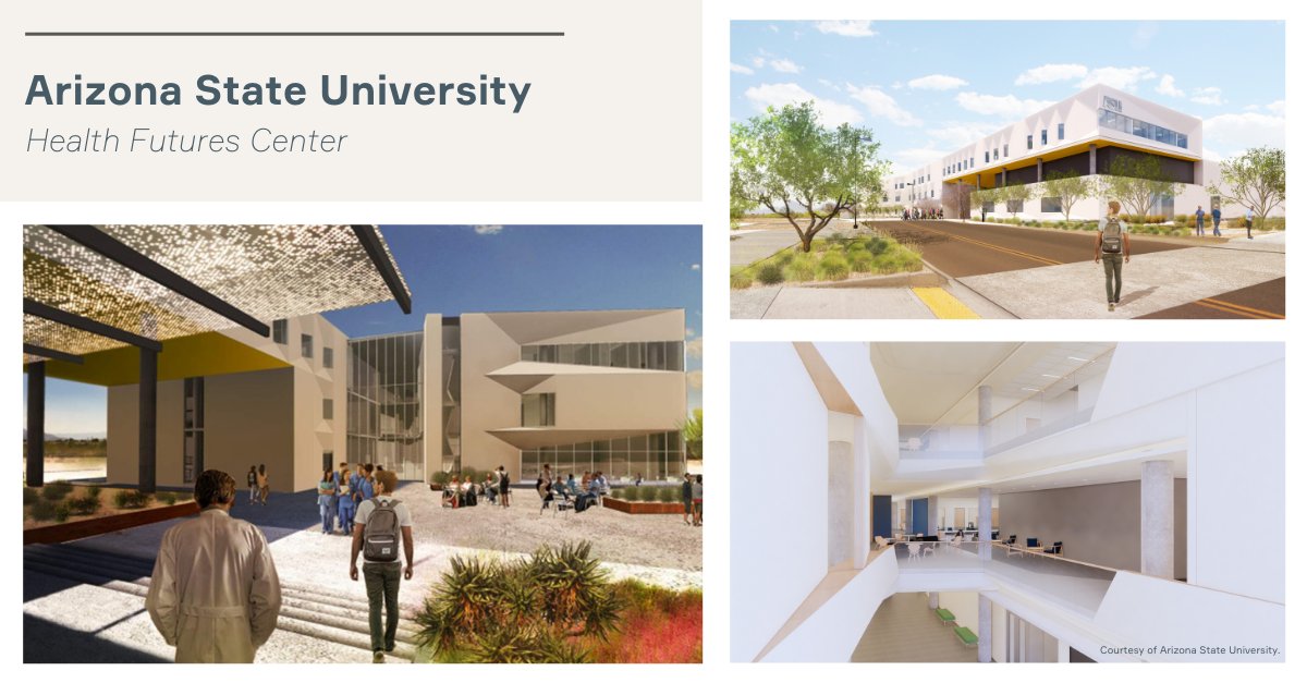 A <a href="/universitybiz/">University Business</a> article discusses the transition of higher education single-use buildings to cross-functional, #resilient designs &amp; highlights <a href="/ASU/">Arizona State University</a>'s Health Futures Center, a collaboration with <a href="/MayoClinic/">Mayo Clinic</a>, where #AEI provided #MEPengineering. Read more: bit.ly/3XKO6MW