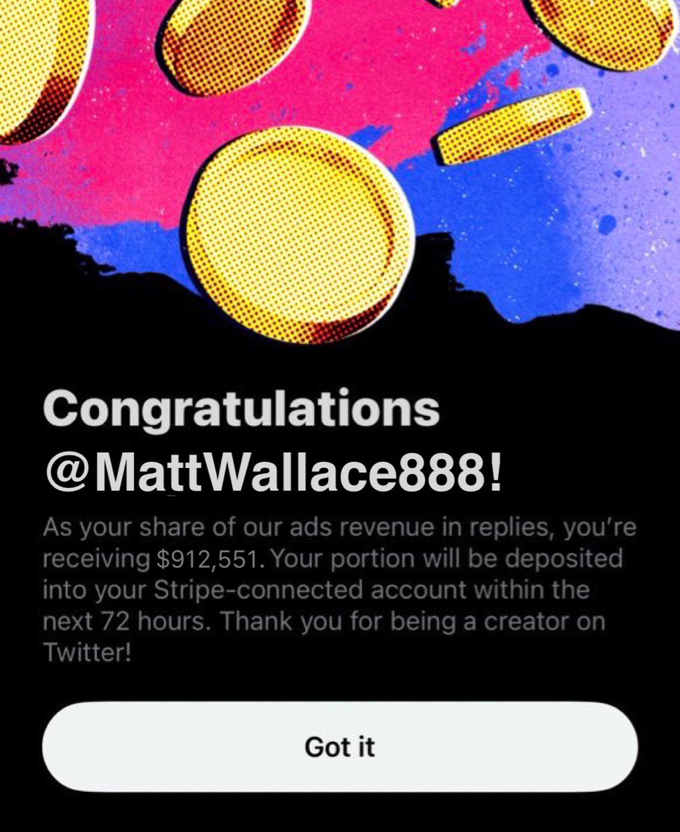 Matt Wallace tweet media