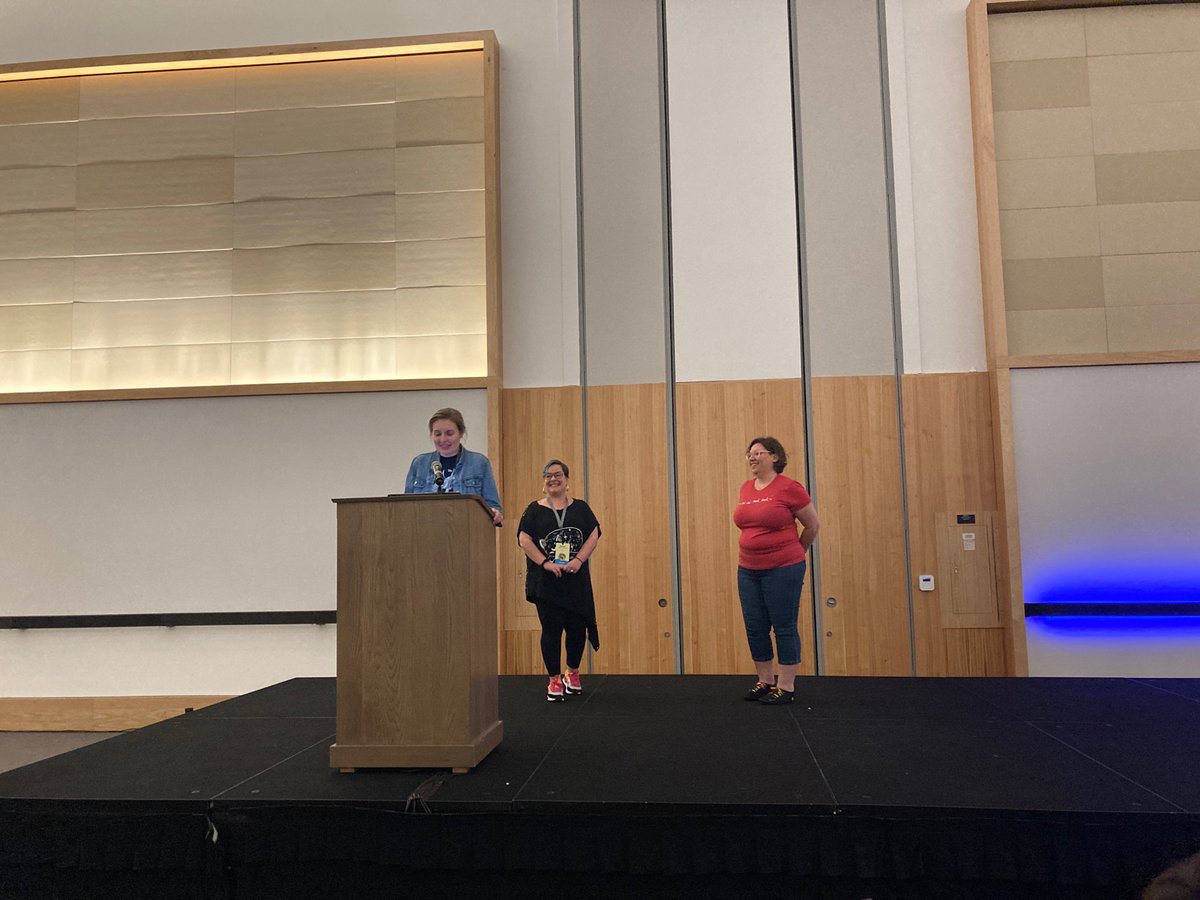 @InessaPawson @melissawm and @noatamir@chaos.social is talking about contributor experience at @SciPyConf #SciPy2023