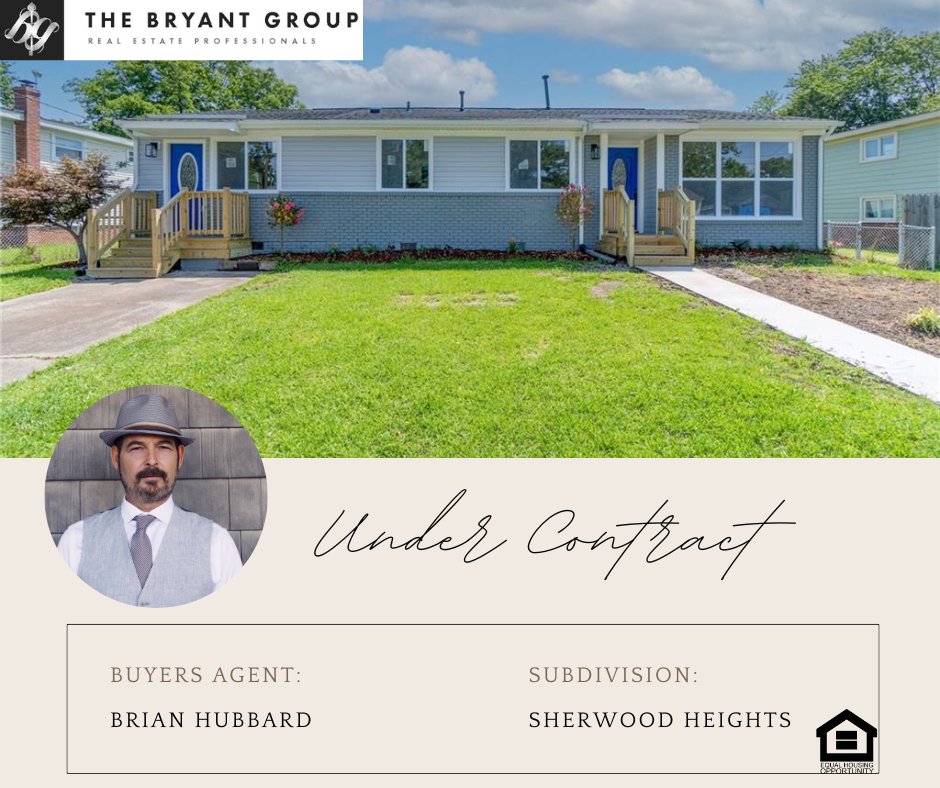 Jenn Bryant on Twitter "UNDER CONTRACT! Great work, Brian Hubbard