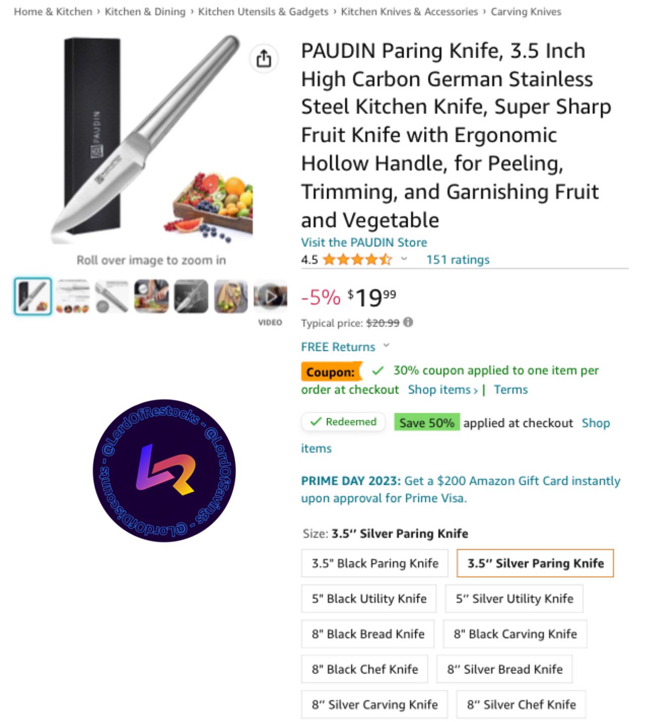 Lord Of Savings • Deals, Discounts, & More on Twitter "🔪 Kitchen