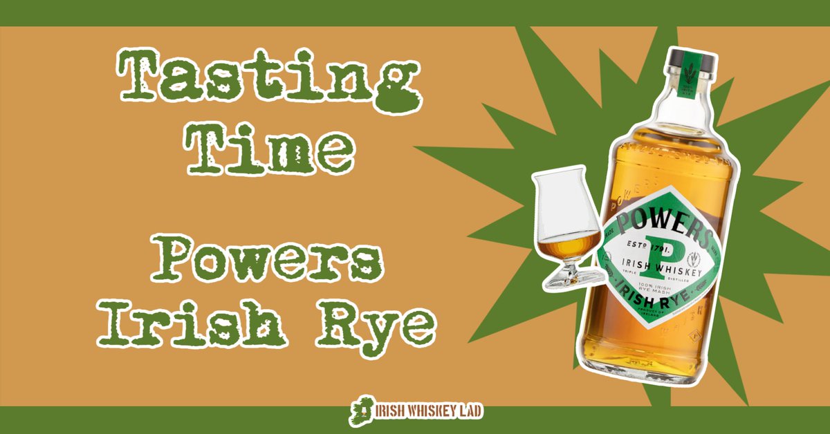☘️🌾 The first 100% Rye Irish Whiskey to be made in Ireland from <a href="/Powers_Whiskey/">POWERS Whiskey</a>.

WATCH: bit.ly/IWYYTPowersRye 
TASTING Notes: bit.ly/IWLPowersRyeTa… 

#IrishWhiskey #RyeIrishWhiskey #RyeWhiskey #PowersIrishWhiskey