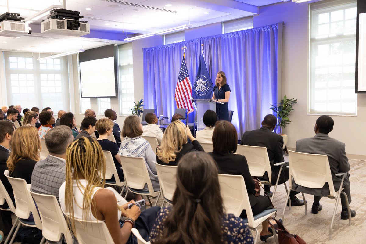 Thank you to <a href="/USIP/">U.S. Institute of Peace</a> for hosting a critical conversation on regional integration in the East &amp; Horn of Africa to empower migrants &amp; ensure their safety, as well as enable member states to address challenges &amp; harness opportunities around security, climate change, &amp; development.🌍