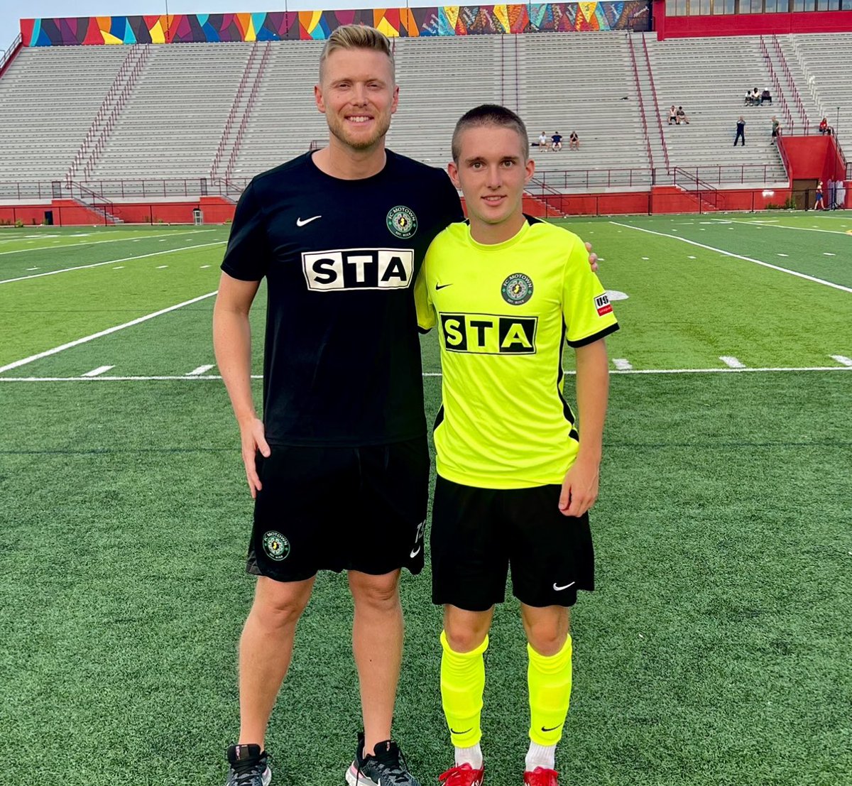 t0m_shields's tweet photo. Full Circle 🔄 Congratulations H!
Not only our youngest ever player but a hattrick on your debut too 🎩⚽️
I’m proud of the journey you’ve been on & grateful to have been able to share some of it with you 🤝
📸 through the years 1) USL2 Debut 2) Id2 National Camp 3) Jeff Cup 🏆 https://t.co/ALYZ5uand2