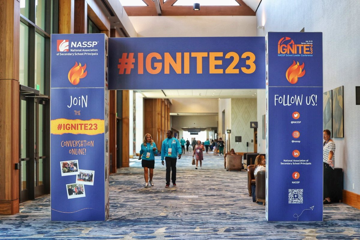 Having a great day photographing the <a href="/NASSP/">National Assoc. of Secondary School Principals</a> Ignite23 Conference!! #nassp #Ignite23