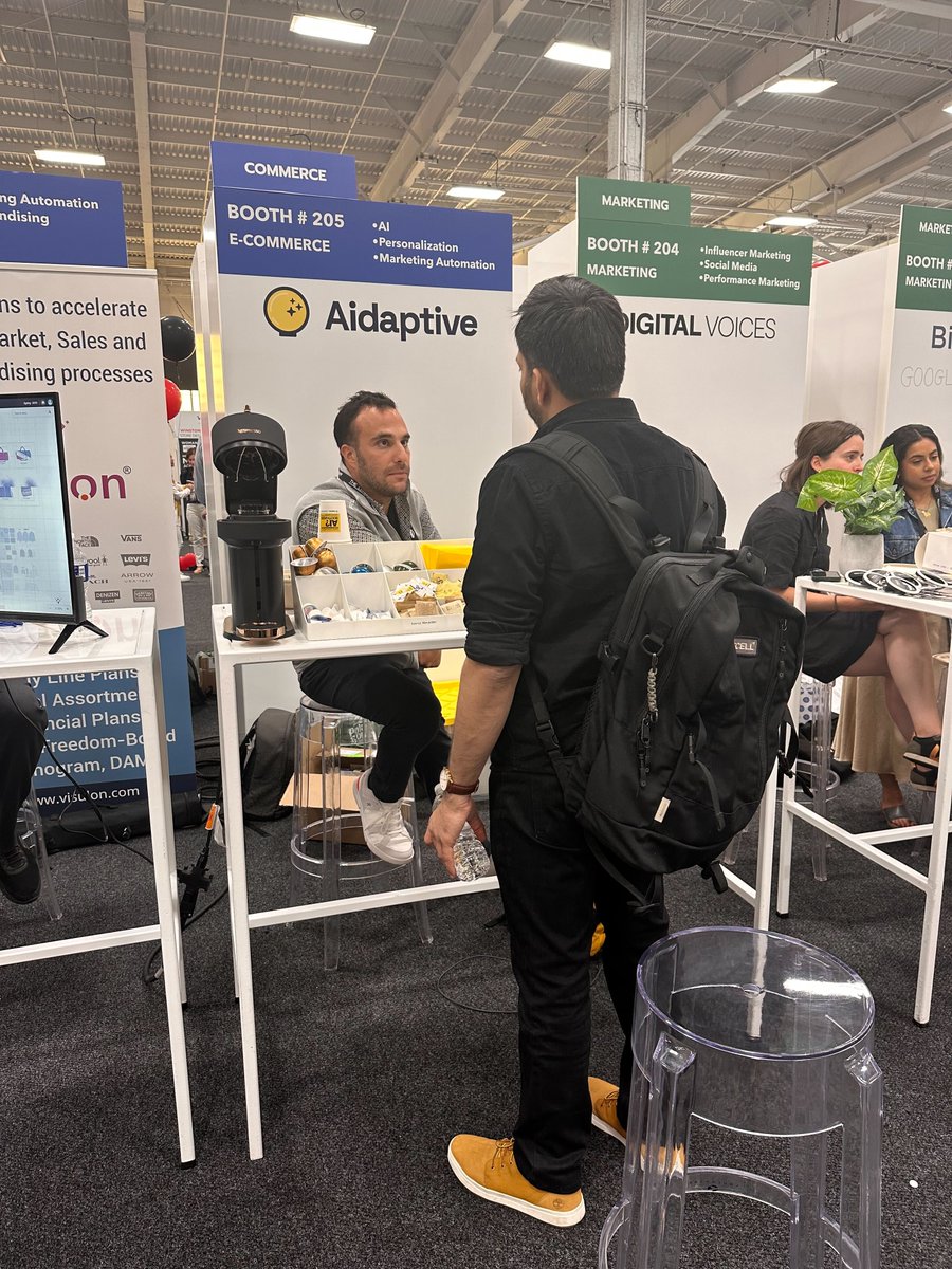 aidaptive_'s tweet photo. Busy day here for us at @The_Lead_Co Innovation Summit.
#TheLeadInnovationSummit #TLIS #DirectToConsumer #dtc #ecommerce https://t.co/lpRkeoQWoz