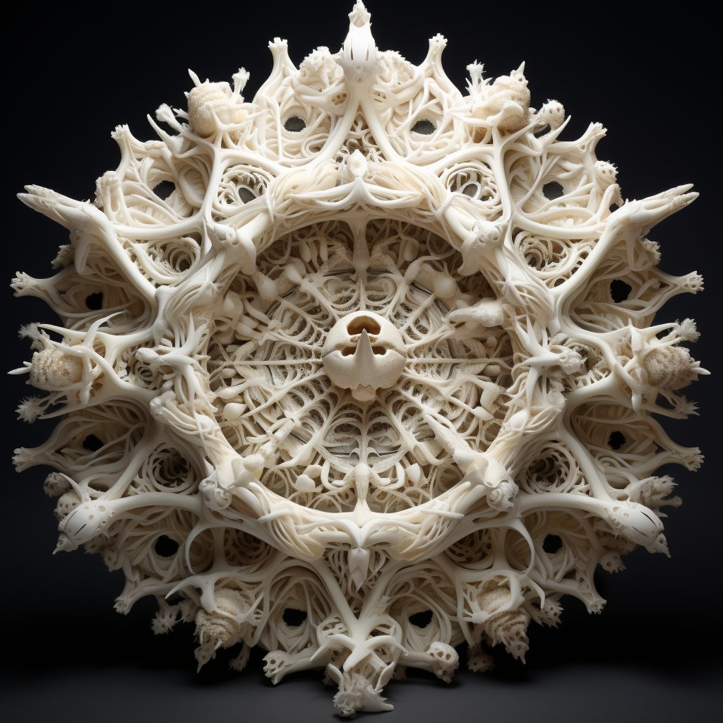 tjaynftart's tweet photo. "BONES #030"
from the NFT collection "BONES by TJAY"
Comments please!
https://t.co/c7U01BnN8o
"BONES by TJAY" evoke a range of emotions and themes. They represent the cycle of life and death.
#bones #mandala #nft #opensea #bonesbytjay https://t.co/YAgV9uHMxd