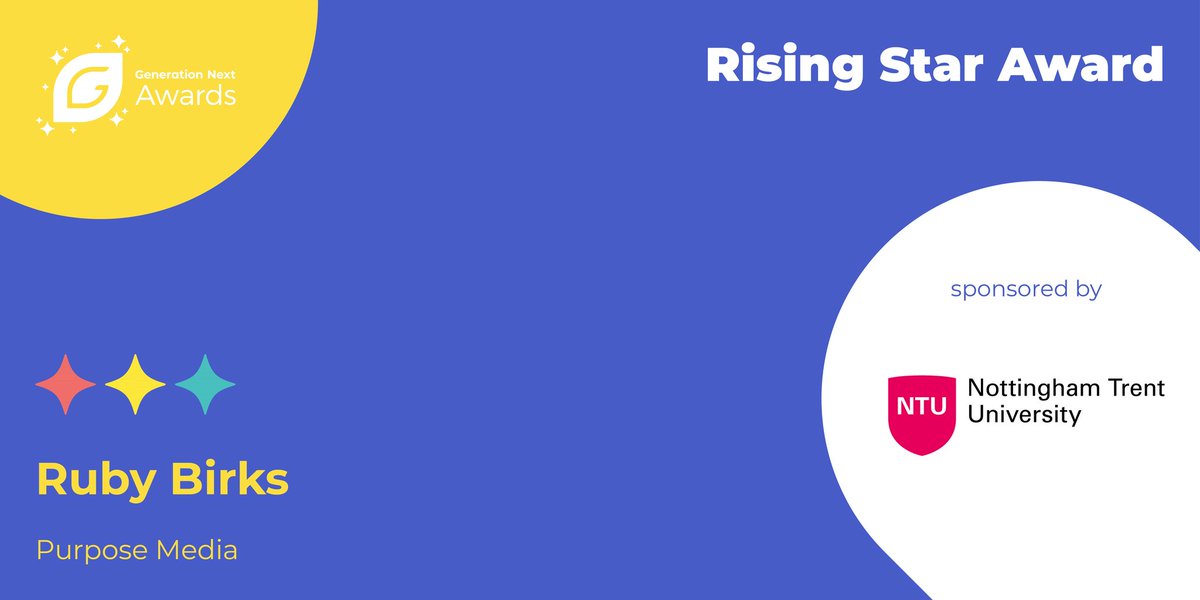 Huge congratulations 🎉 to our next four #GNAwards category winners: 🏆 Sam Whetton, Reika Bags 🏆 Nathan Addai, @mentalrootspod 🏆 Joseph Bentley, @ACTMedical_ 🏆 Ruby Birks, @purposemediauk @DerbyUni