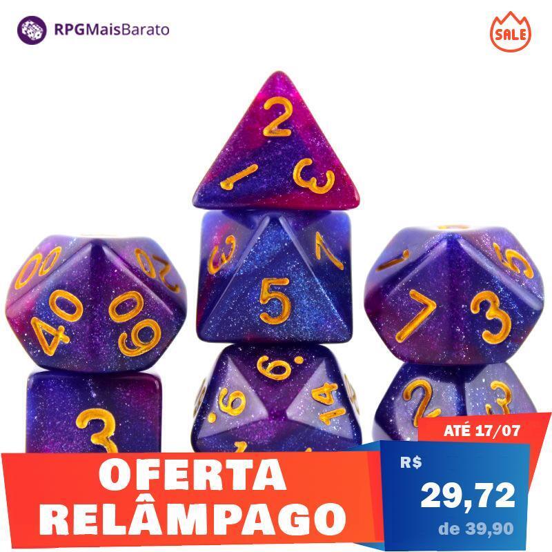RPGMaisBarato's tweet photo. Conjunto 7 Dados Glitter - Azul Escuro e Lilás

de R$ 39,90
por R$ 29,72

Essa promoção termina dia 17/07/2023

Link na Bio. https://t.co/cDgYlTSSxW