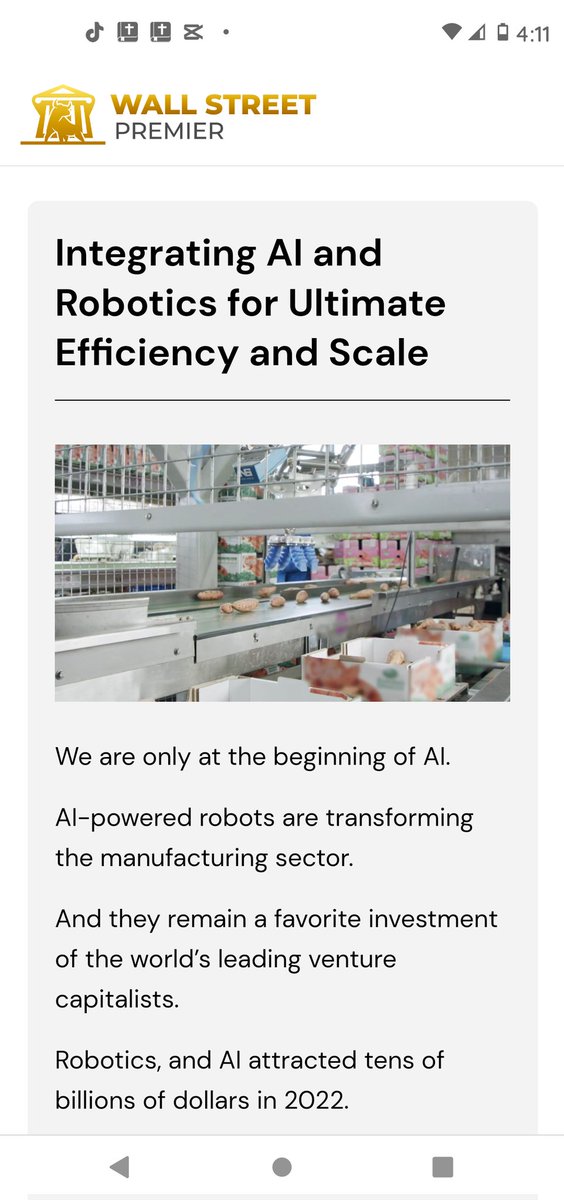 It's #AI taking over the food industry. #NextGenFoodRobotics 
Go to #wallstreetpremier for this very interesting but disturbing change we're about to encounter or be forced to adapt to ..#robots #manufacturingfoods Nextgen obviously #nextgeneration abbrev   #ghostkitchen  #😩