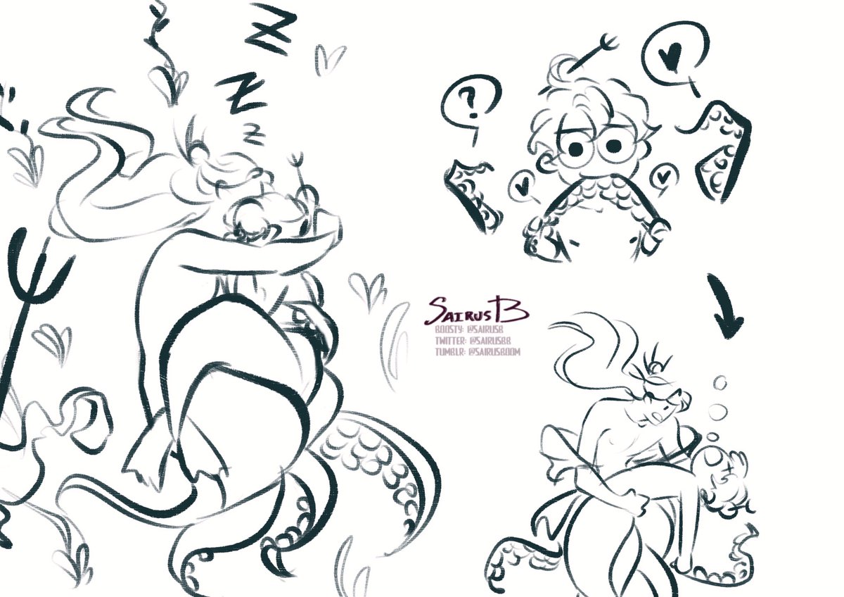 sairusbb's tweet photo. I could post all 30 pages MerZine.
But as I said, I lost inspiration. So I can't bring myself to color the last 10 pages. 

And I also don't like my arts for this. 
Well... that's what you get when you try to draw 30 illustrations in one week.

#liushen #scumplane #svsss #sairusb https://t.co/1xPMQLxLpR