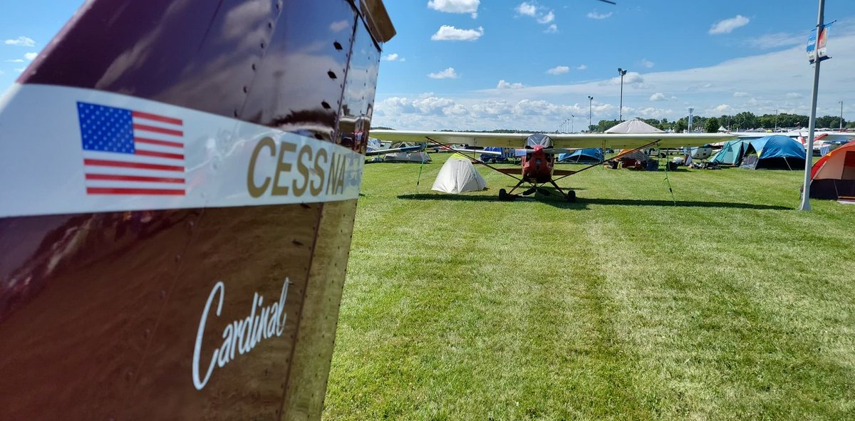 PilotBurt's tweet photo. I'm getting excited!
11 days until #OSH23 @EAA #AirVenture @Cessna #CARDINAL177 #USA
#AvGeek #PlaneFestival #aviation @visitoshkosh https://t.co/Unr4p2Tmkm
