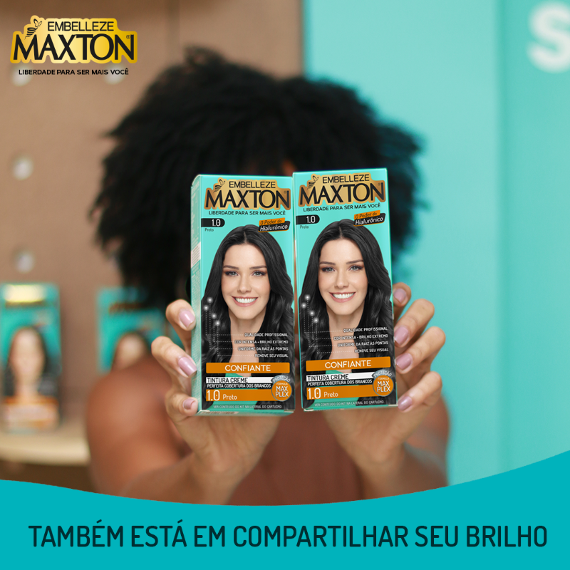 Embelleze's tweet photo. Você também compartilha dicas de beleza com suas amigas? Quando descubro algo especial, preciso indicar… E com Maxton Preto 1.0 não foi diferente. Ative seu #ModoConfiante também!