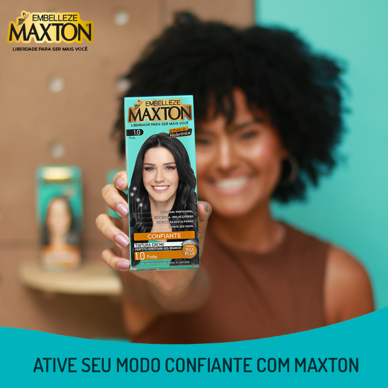 Embelleze's tweet photo. Você também compartilha dicas de beleza com suas amigas? Quando descubro algo especial, preciso indicar… E com Maxton Preto 1.0 não foi diferente. Ative seu #ModoConfiante também!