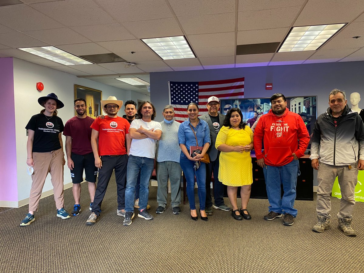 Trabajadores Unidos de Washington DC tweet media