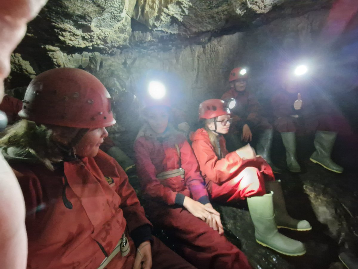 Some photos from our caving activity.