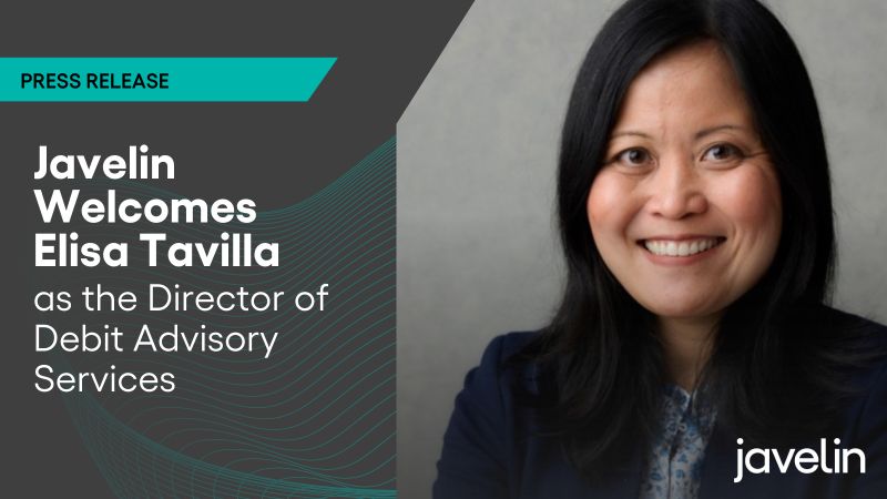 Introducing Elisa Tavilla, our new Director of Debit Advisory Services! With over 15 years of experience in global payments, she brings unmatched insight to the debit space. javelinstrategy.com/press-release/…