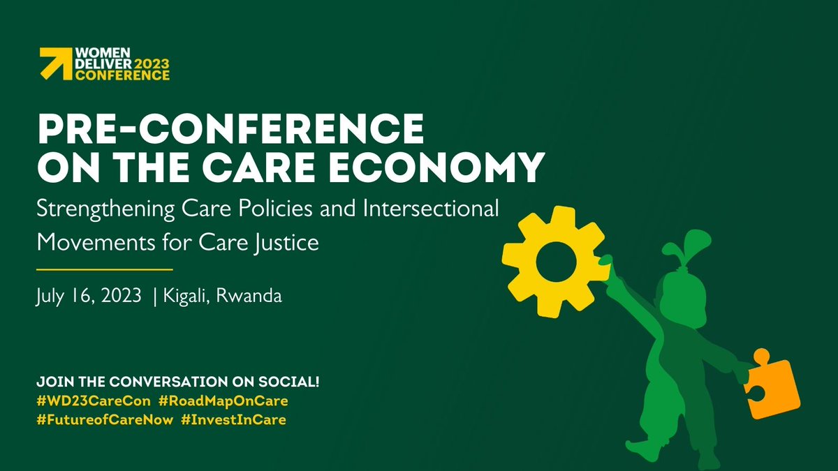 TOMORROW🎉 is the #WD23CareCon!

It boasts high-level speakers: Amb Geeta Rao Gupta, <a href="/StateDept/">Department of State</a>; Jeannette Bayisenge, <a href="/RwandaGov/">Government of Rwanda</a>; Chidi King, <a href="/ilo/">International Labour Organization</a>; Harjit Sajjan, <a href="/PacifiCanEN/">Pacific Economic Development Canada</a> &amp; more!

Tune in on social for more #Care facts, stats &amp; insights from this action-packed convening.