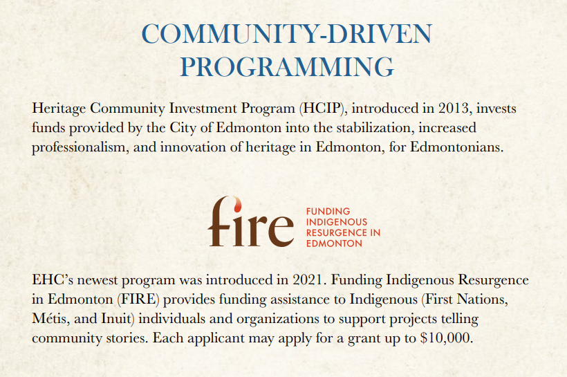 HCIP & FIRE Grants Are Now Open! - mailchi.mp/edmontonherita…