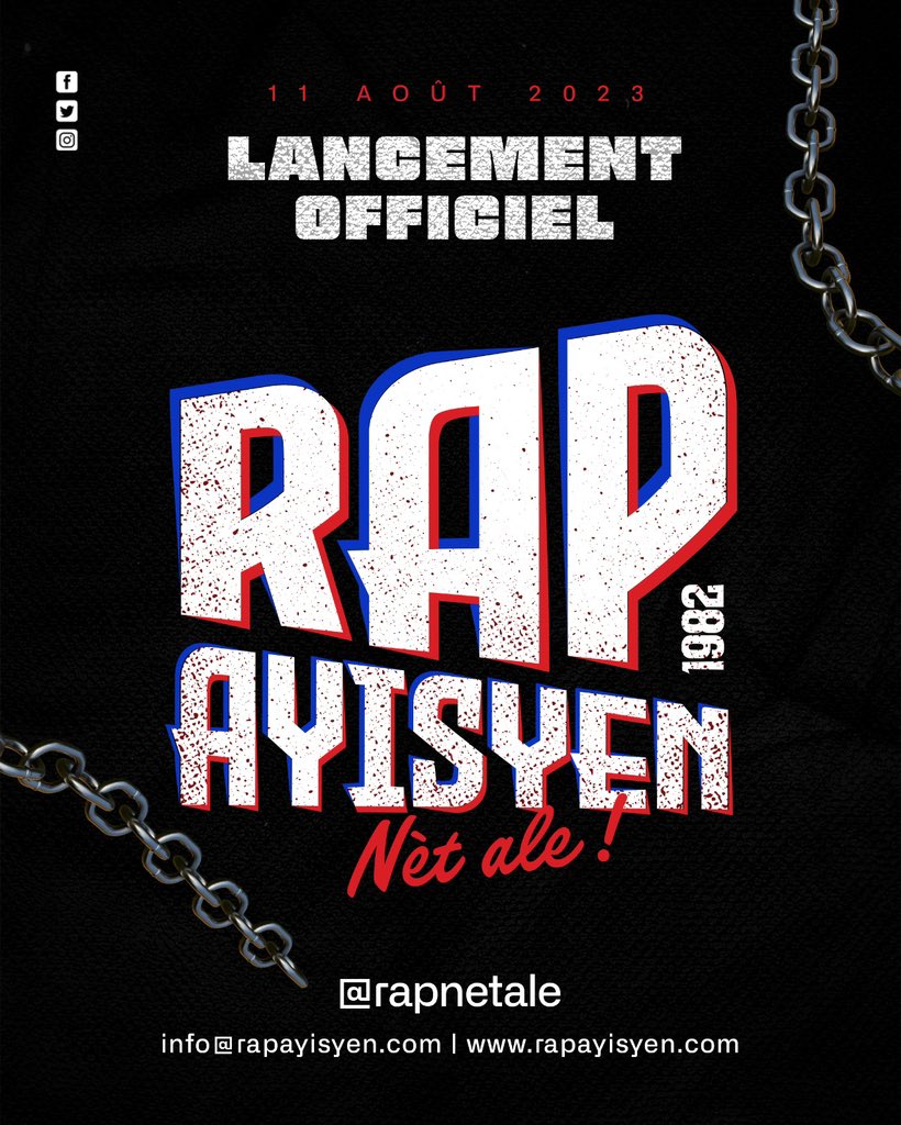 OsmanJerome's tweet photo. Ret branche !!!

@rapnetale #RapAyisyen #NètAle @sylvain_exavier https://t.co/2bge9CNVq9