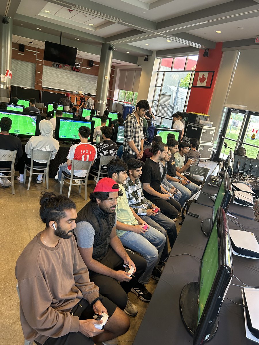 Take a look at our FIFA tournament happening now at the Newnham campus!