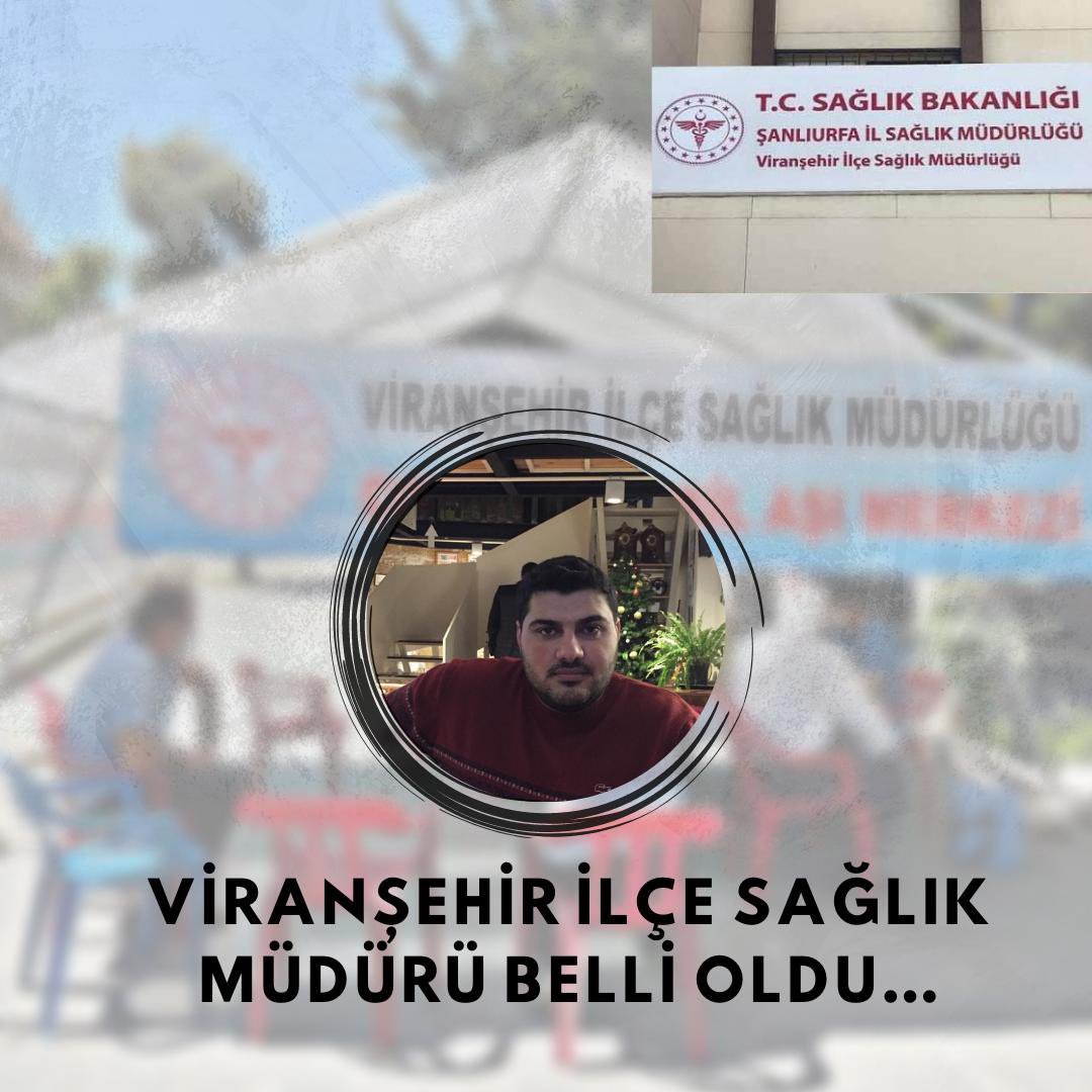 Uzun süredir boş olan Viranşehir İlçe Sağlık Müdürlüğüne atama yapıldı.

Şanlıurfa Viranşehir ilçe Sağlık Müdürlüğüne Dr.Maksut Hakan Demiryeri atandı.