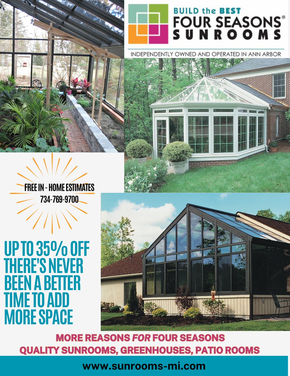 4SeasonsSun's tweet photo. Add this summer sunshine to your home year round with a Four Seasons Sunroom🌞🌞 https://t.co/OWfcCxjj6m