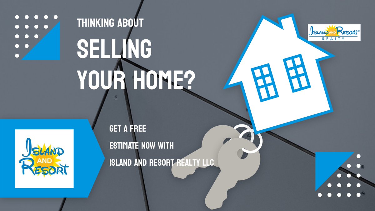 resort_realty's tweet photo. Get the highest price for your home! Find out what your home could be worth now.

George A Hayek,
Broker
Island and Resort Realty, LLC
https://t.co/fLLnFE2zd4 https://t.co/VPwhS38sC6 https://t.co/sWNBjjZYVp