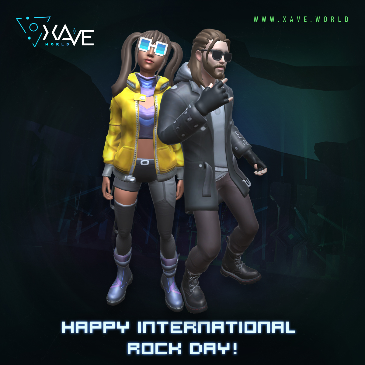 Happy International #RockDay ! 🎸🎉🎵

The date alludes to the Live Aid benefit concert, organized by Bob Geldof and Midge Ure on July 13, 1985, to raise funds for relief of the 1983–1985 famine in Ethiopia.
👇