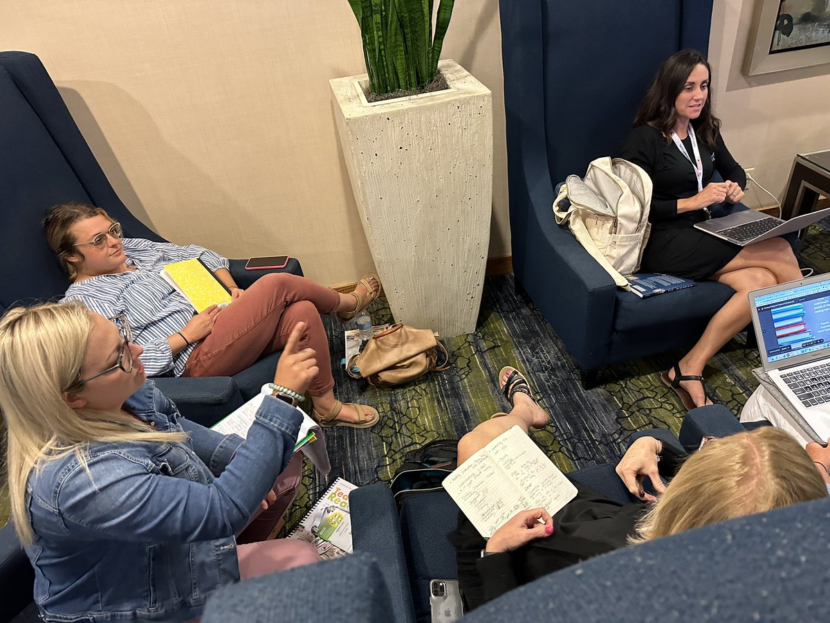 nweseagles's tweet photo. Post conference debrief and planning.  We learned so much at the #AVL2023 conference!!! https://t.co/bCHpmJ1kgy