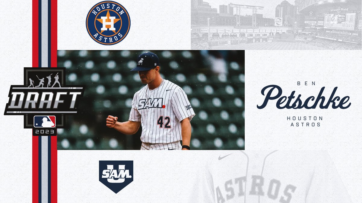 𝙃𝙤𝙪𝙨𝙩𝙤𝙣, 𝙒𝙚 𝙃𝙖𝙫𝙚 𝘼 𝘽𝙪𝙡𝙡𝙙𝙤𝙜 🚀 

Congratulations to <a href="/BenPetschke/">Ben Petschke</a> on signing a free agent deal with the Houston Astros ✍️

📰 bit.ly/44Ml02b

#SetTheStandard
#AllForSAMford