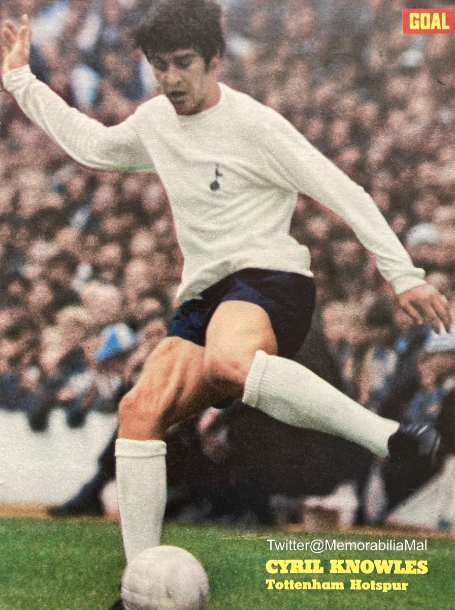 Cyril Knowles #THFC Goal magazine 11/10/69 #COYS