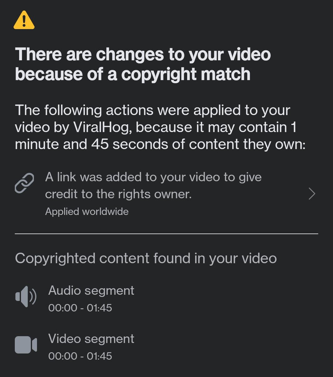 TheMattLowry's tweet photo. @detectclips I posted this video to Facebook and viralhog is claiming ownership lol https://t.co/lJVvTjnTaD