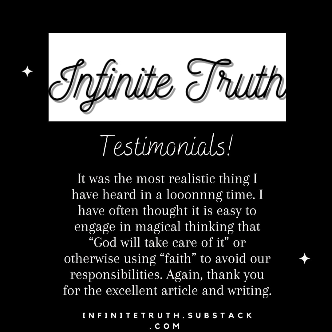 ClarenceDavisII's tweet photo. A response from "Trust in God, but Prepare Your Horse" 

Link in bio to subscribe or read article! https://t.co/iXz2B9zooc