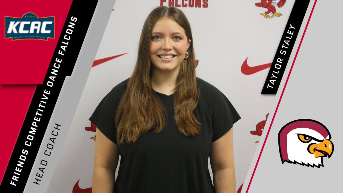 kcacsports's tweet photo. ICYMI: Taylor Staley has been named the head coach of the competitive dance team at @FriendsFalcons! https://t.co/RKlqSBjsW9 #KCACdance

@NAIA https://t.co/DpoXG8JdPT