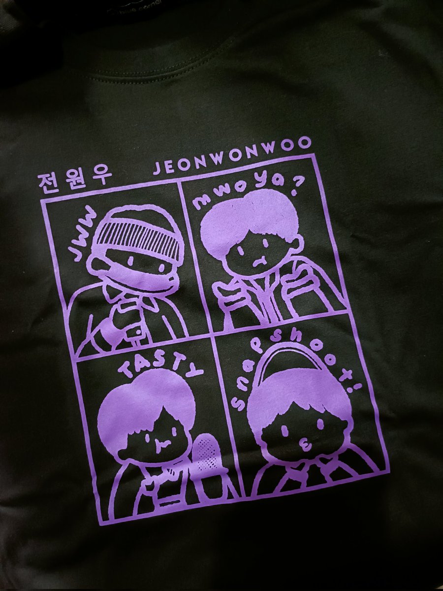 wongyucheol6178's tweet photo. Happy mail 📩⬇️
Thankyou @caratprints for having this wonwoo shirt 💜
May susuotin na ako sa linggo 😂 https://t.co/k4CuovSmZa