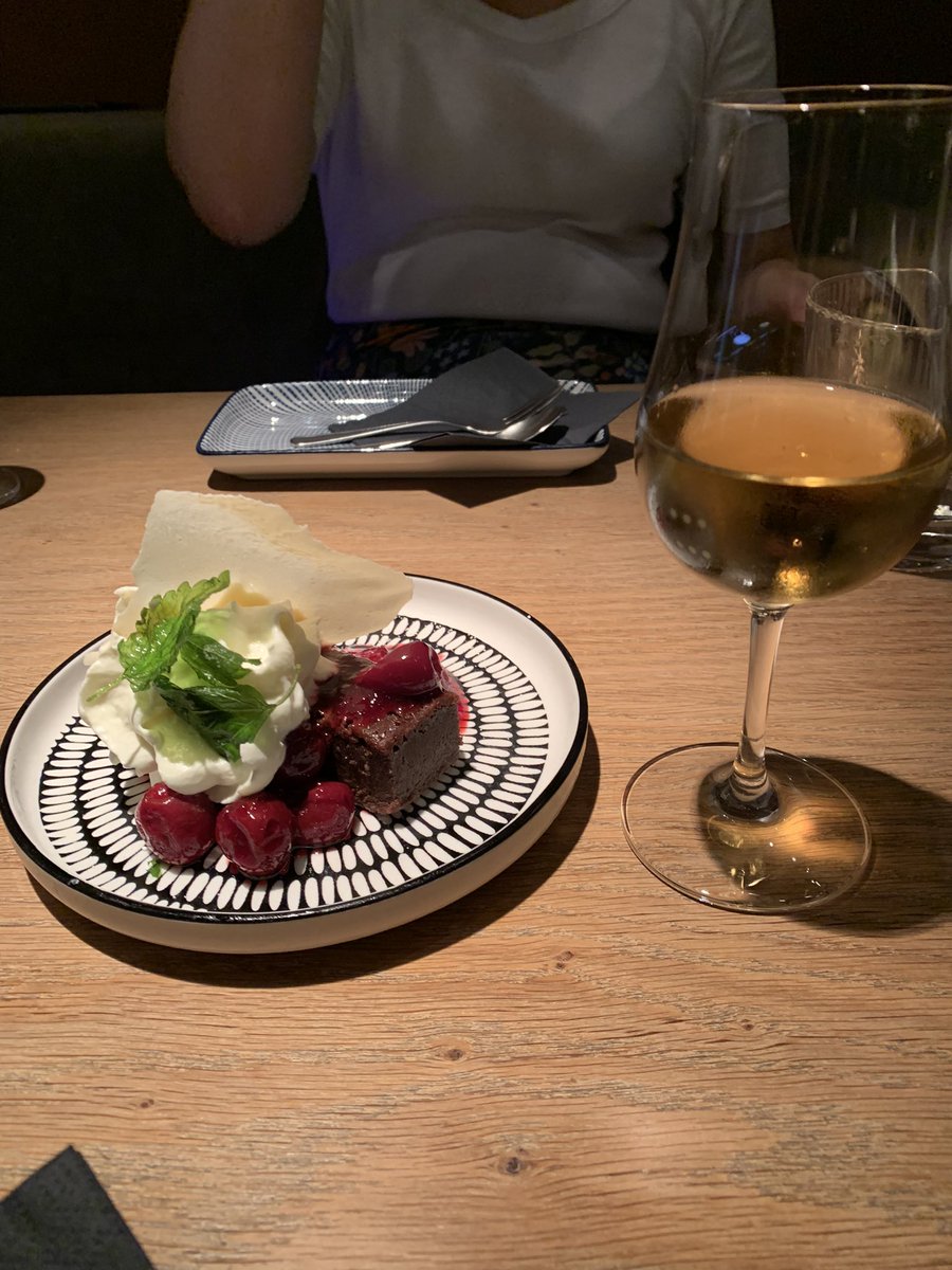 Hackknife's tweet photo. Restaurant PeterPaul in Berlin is worth a visit if you’re seeking modern German food.  Our favorites were the herring with cream, saumagen (similar to haggis), rinderroulade (beef rolled with pickles and bacon), and Black Forest cake with Auslese dessert wine… https://t.co/99VkHozQ2w