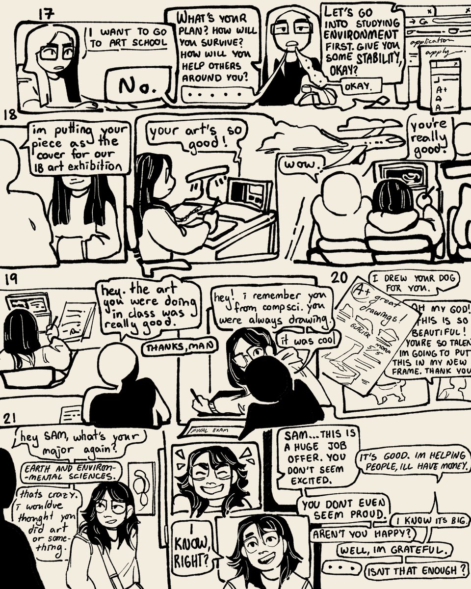 crammed the last few years into lines