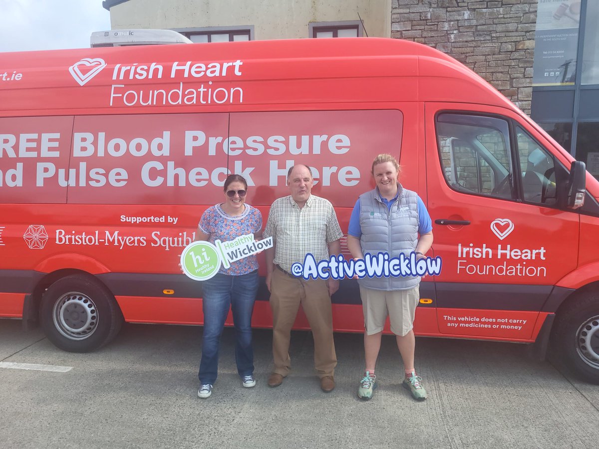 JacWhelanFagan's tweet photo. Wicklow @IFAmedia in collaboration with Healthy Wicklow and Wicklow Sports Partnership ran a free blood pressure and pulse check today as part of a Fit Farmer Programme @WicklowPeople @SouthEastRadio @Irishheart_ie #activewicklow https://t.co/WgIWF0VF6a